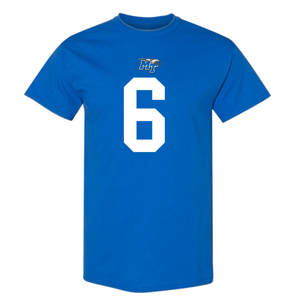 MTSU - NCAA Football : Antoine Jones - Replica Shersey T-Shirt-0