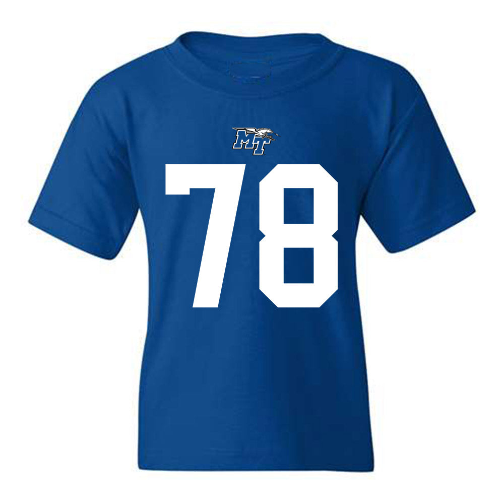 MTSU - NCAA Football : Jshun Bodiford - Youth T-Shirt