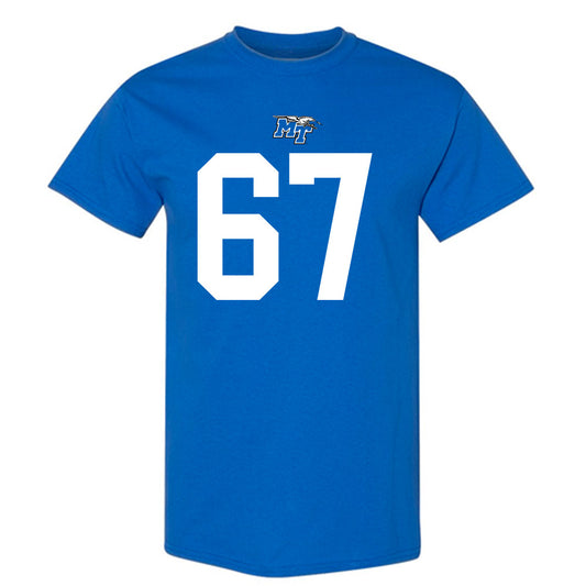 MTSU - NCAA Football : Henry Hamlin - Replica Shersey T-Shirt