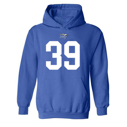 MTSU - NCAA Football : Christofer Noble - Replica Shersey Hooded Sweatshirt-0