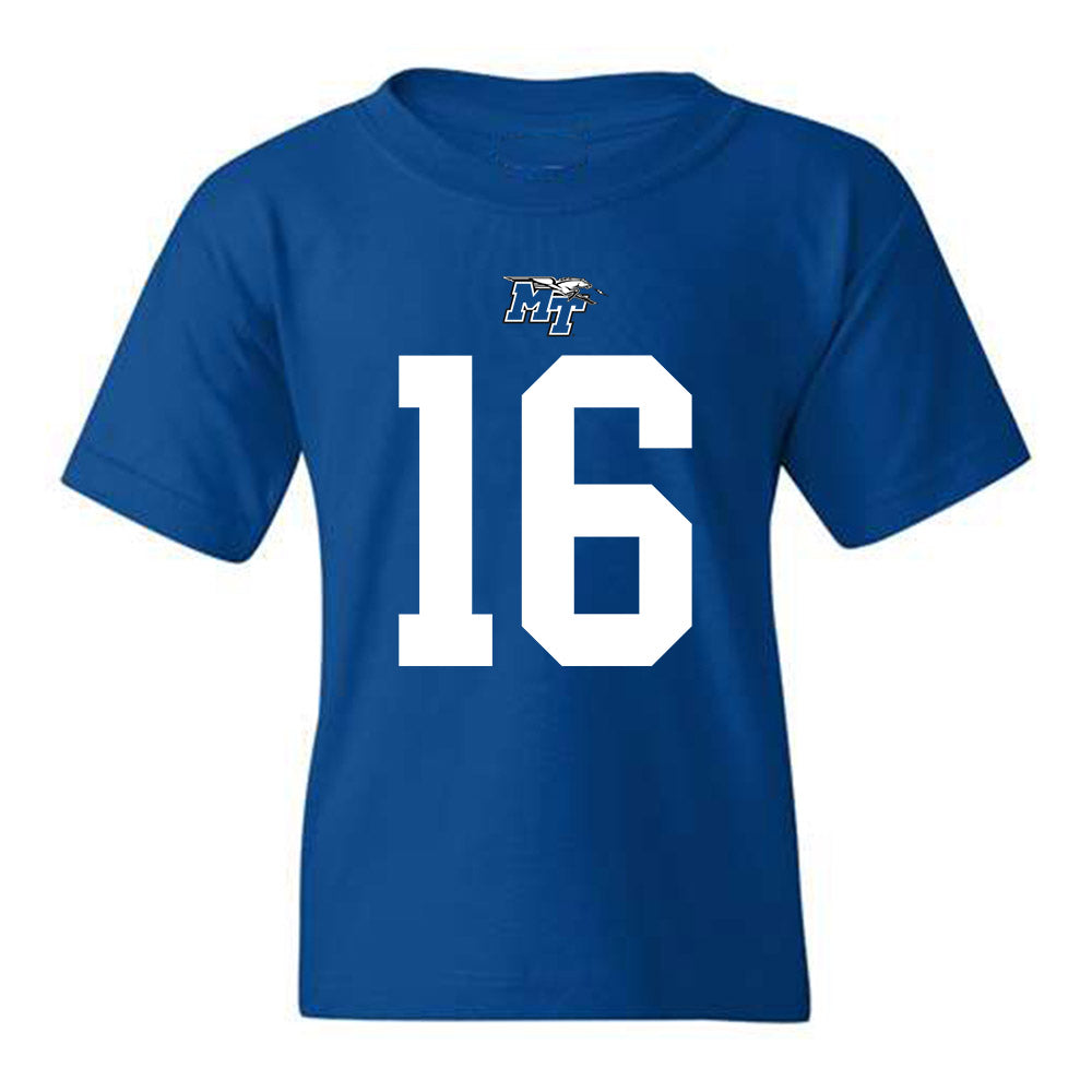 MTSU - NCAA Football : Roman Gagliano - Youth T-Shirt