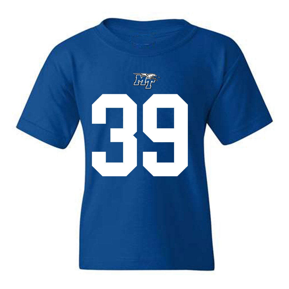 MTSU - NCAA Football : Jordan Beasley - Replica Shersey Youth T-Shirt