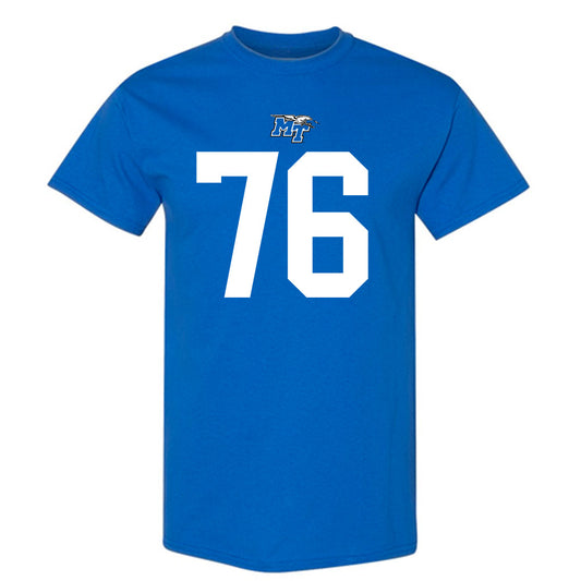 MTSU - NCAA Football : Garrett Austin - Replica Shersey T-Shirt-0