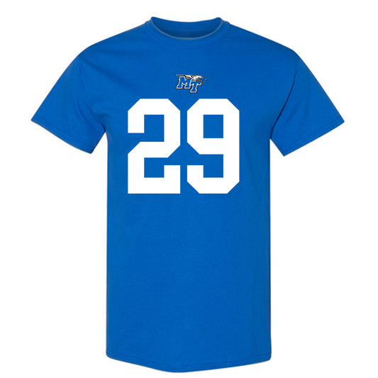 MTSU - NCAA Football : Dominic Taylor - Replica Shersey T-Shirt-0