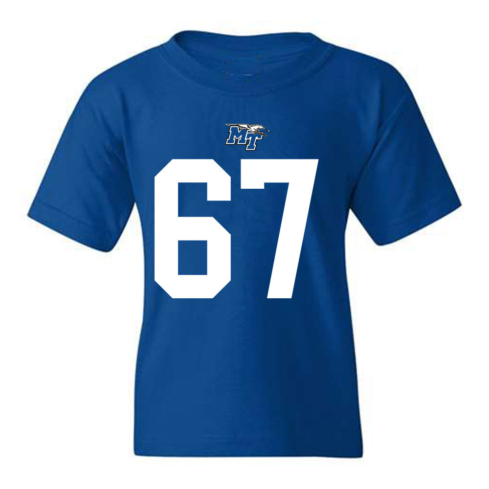 MTSU - NCAA Football : Henry Hamlin - Replica Shersey Youth T-Shirt