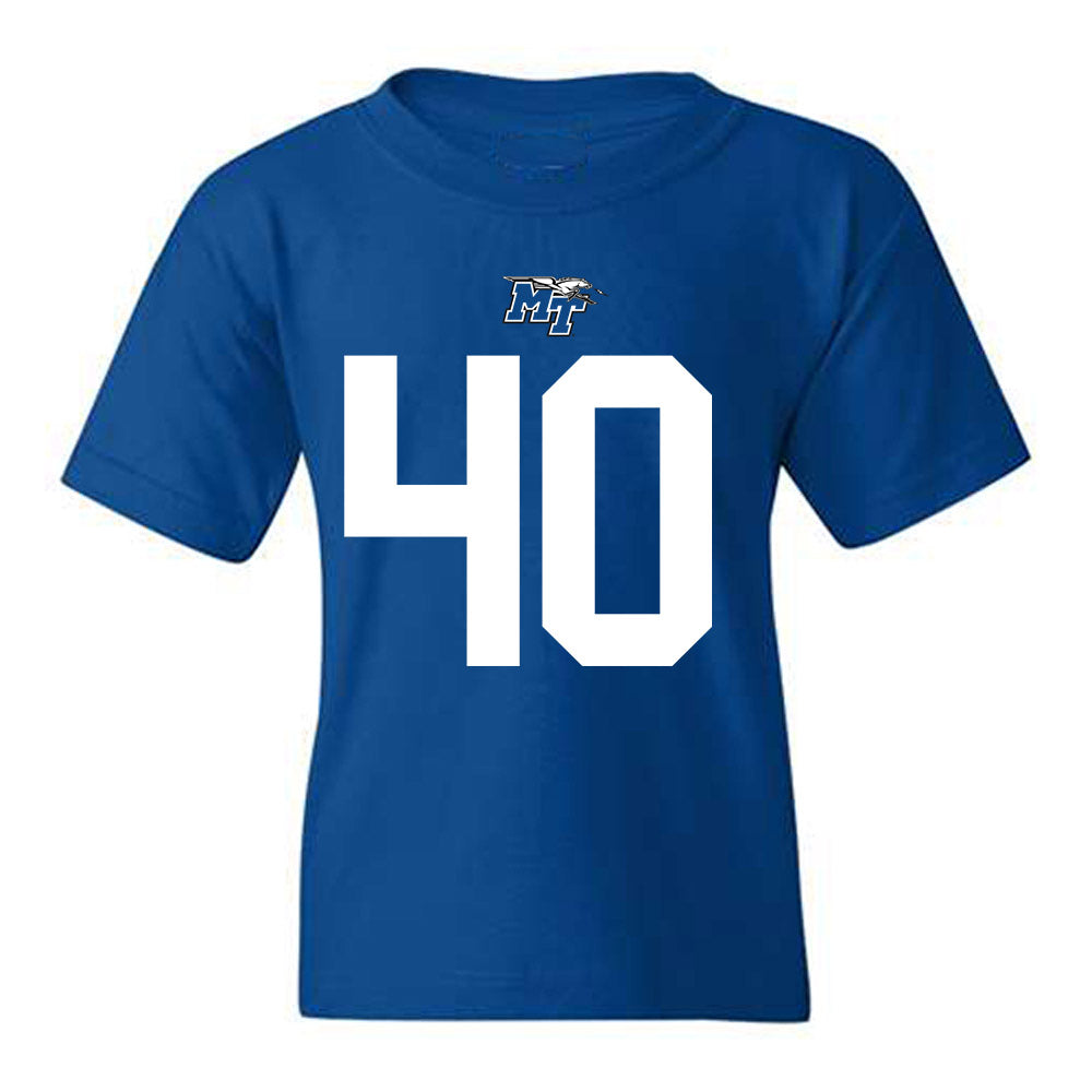 MTSU - NCAA Football : Henry Hamlin - Replica Shersey Youth T-Shirt-0