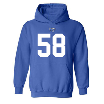 MTSU - NCAA Football : Korey Smith - Replica Shersey Hooded Sweatshirt