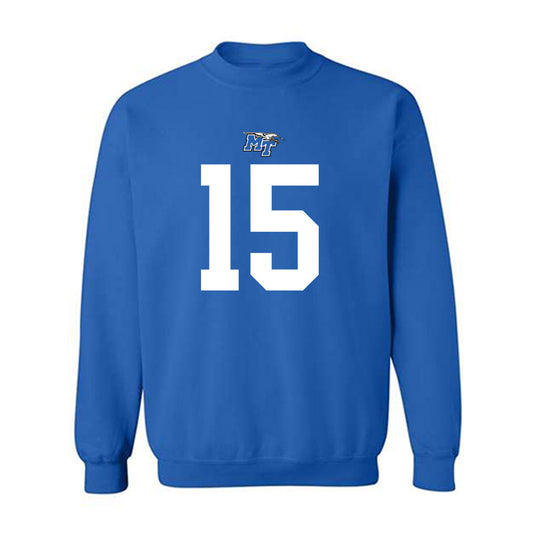 MTSU - NCAA Football : Josh Evans - Crewneck Sweatshirt