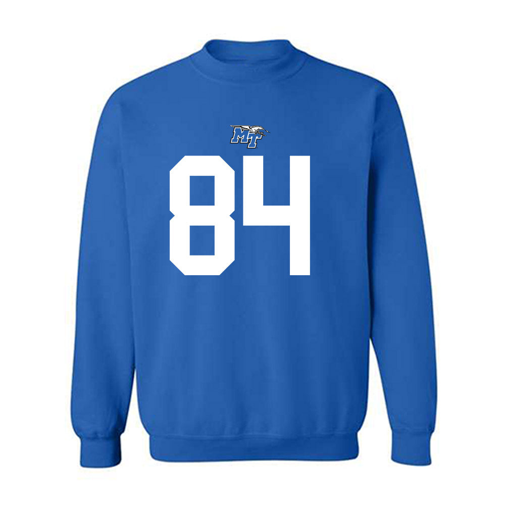 MTSU - NCAA Football : Tyson Resper - Replica Shersey Crewneck Sweatshirt-0