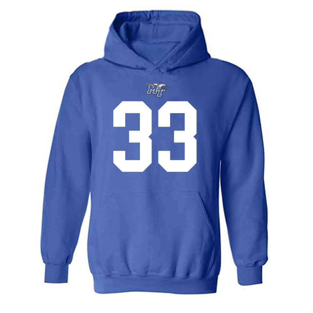 MTSU - NCAA Football : Samuel Brumfield - Hooded Sweatshirt