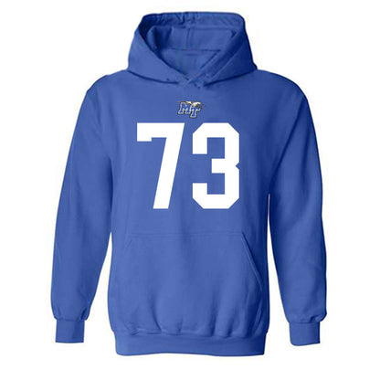 MTSU - NCAA Football : Joseph Habinowski - Replica Shersey Hooded Sweatshirt-0