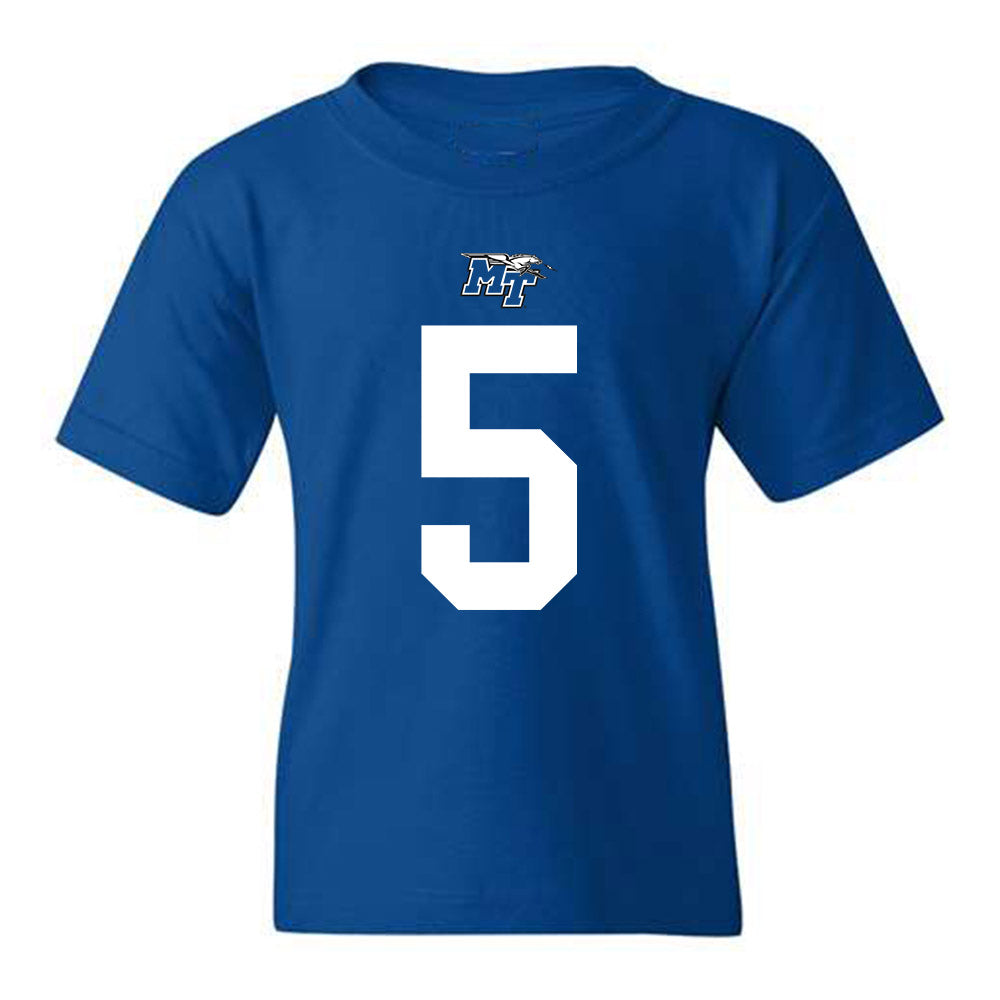 MTSU - NCAA Football : Myles Butler - Youth T-Shirt