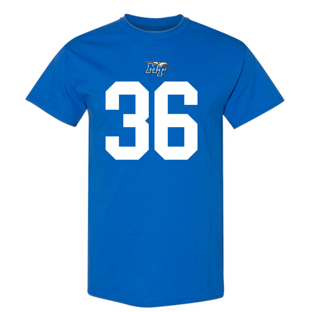 MTSU - NCAA Football : Jordan Thompson - Replica Shersey T-Shirt