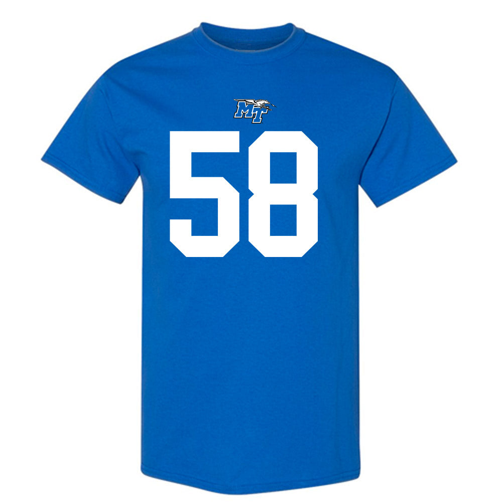 MTSU - NCAA Football : Korey Smith - Replica Shersey T-Shirt