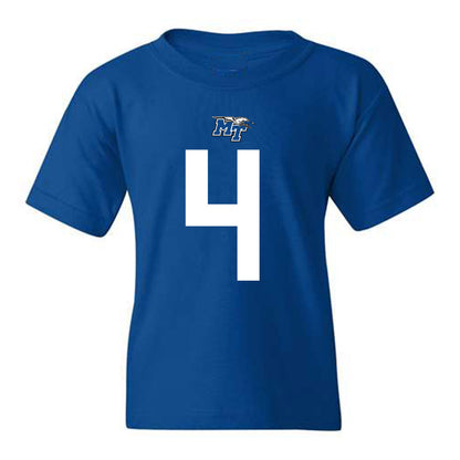 MTSU - NCAA Football : James Monds III - Replica Shersey Youth T-Shirt