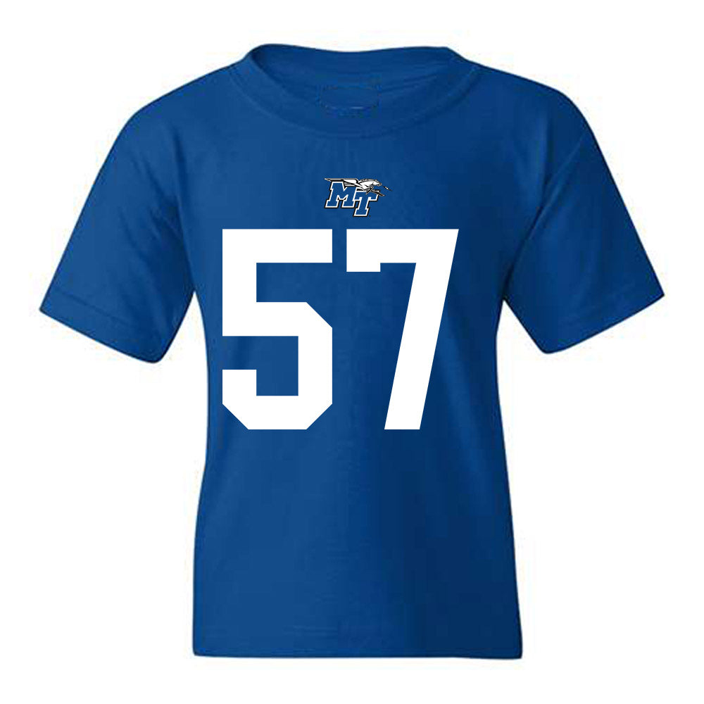 MTSU - NCAA Football : Bo Bryan - Replica Shersey Youth T-Shirt-0