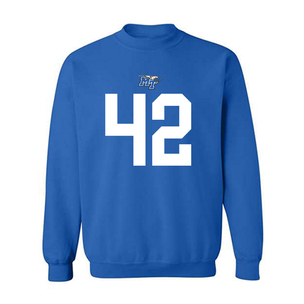 MTSU - NCAA Football : Evan Poticher - Crewneck Sweatshirt