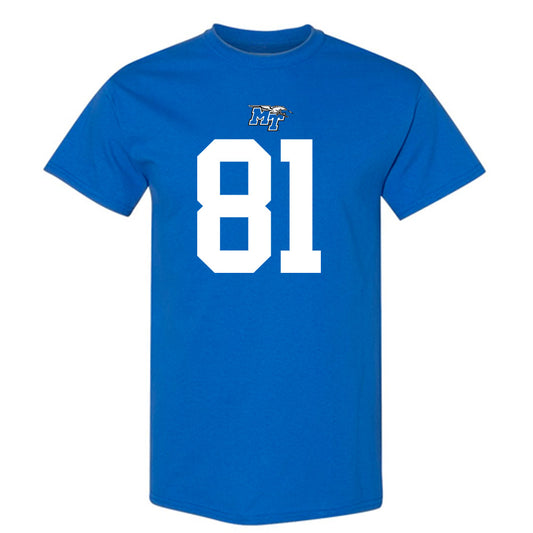 MTSU - NCAA Football : Wilson Hodges - Replica Shersey T-Shirt-0