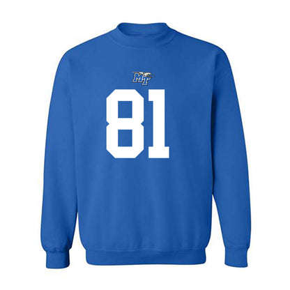 MTSU - NCAA Football : Wilson Hodges - Replica Shersey Crewneck Sweatshirt-0