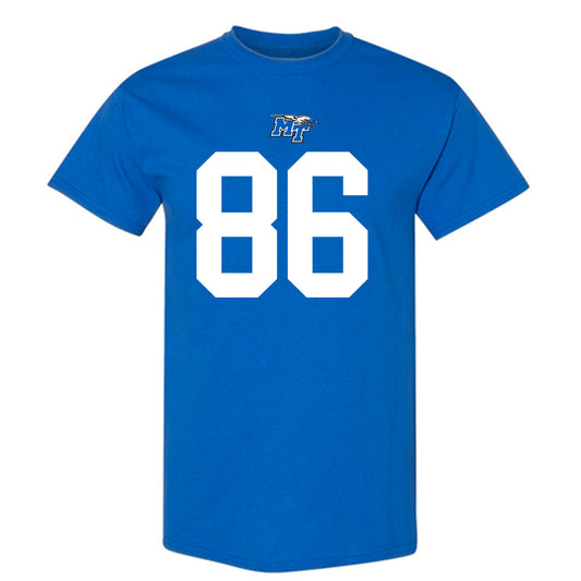 MTSU - NCAA Football : Brody Benke - Replica Shersey T-Shirt-0