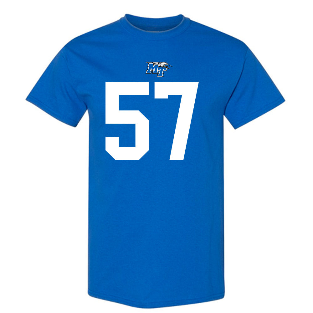 MTSU - NCAA Football : Bo Bryan - Replica Shersey T-Shirt-0