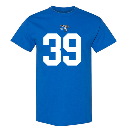 MTSU - NCAA Football : Christofer Noble - Replica Shersey T-Shirt-0