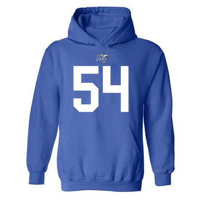 MTSU - NCAA Football : Nolan Forsha - Replica Shersey Hooded Sweatshirt