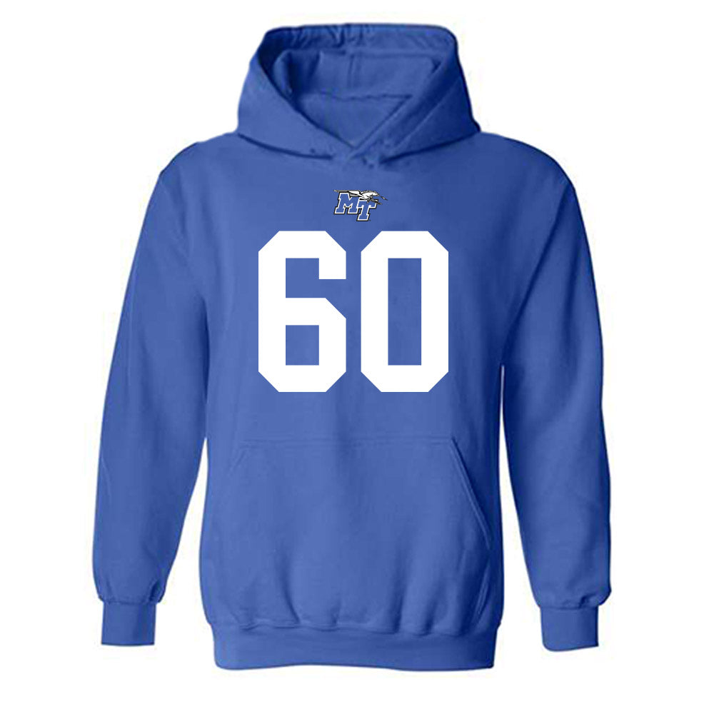 MTSU - NCAA Football : Derrick Keith - Hooded Sweatshirt