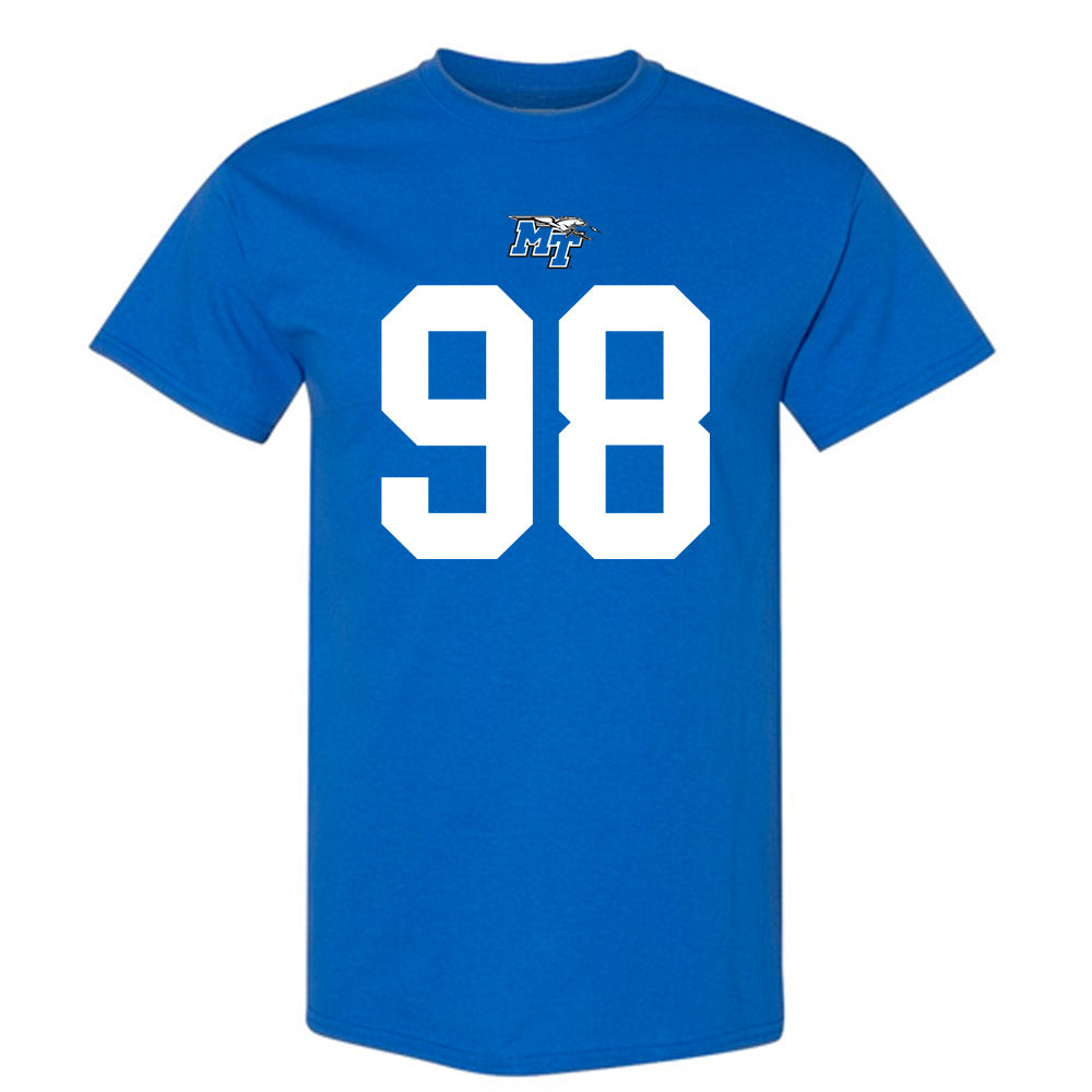 MTSU - NCAA Football : Shakai Woods - T-Shirt