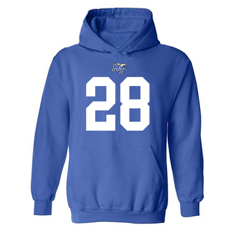 MTSU - NCAA Football : Christopher Kaup - Hooded Sweatshirt