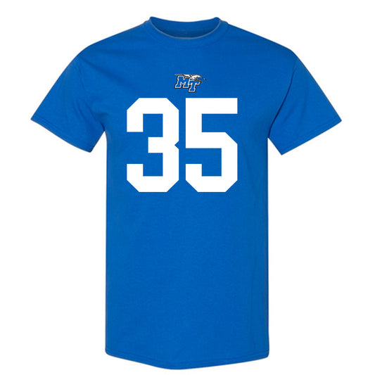 MTSU - NCAA Football : Muaaz Byard - Replica Shersey T-Shirt-0