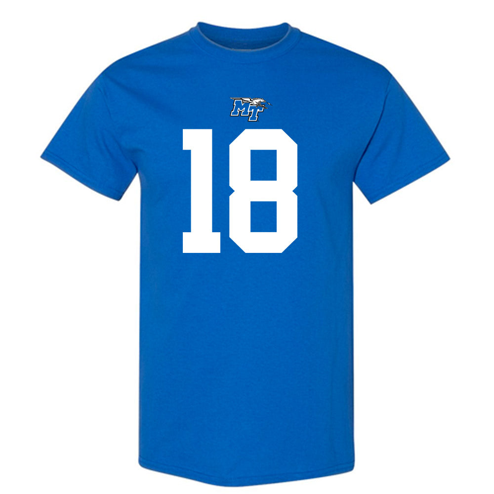 MTSU - NCAA Football : Xavier Williams - Replica Shersey T-Shirt