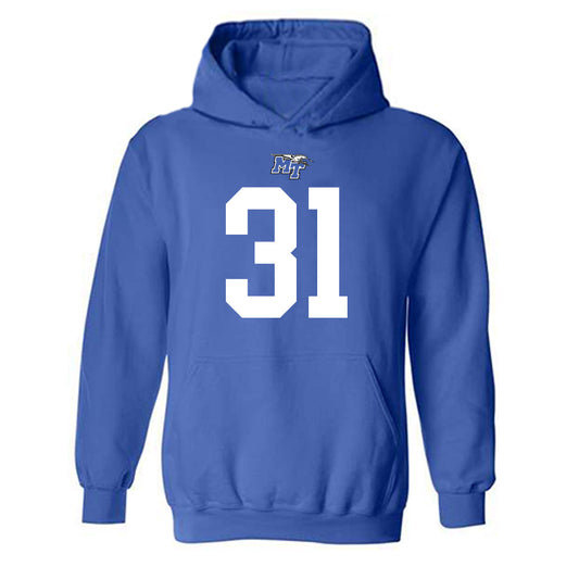 MTSU - NCAA Football : John Howse IV - Hooded Sweatshirt