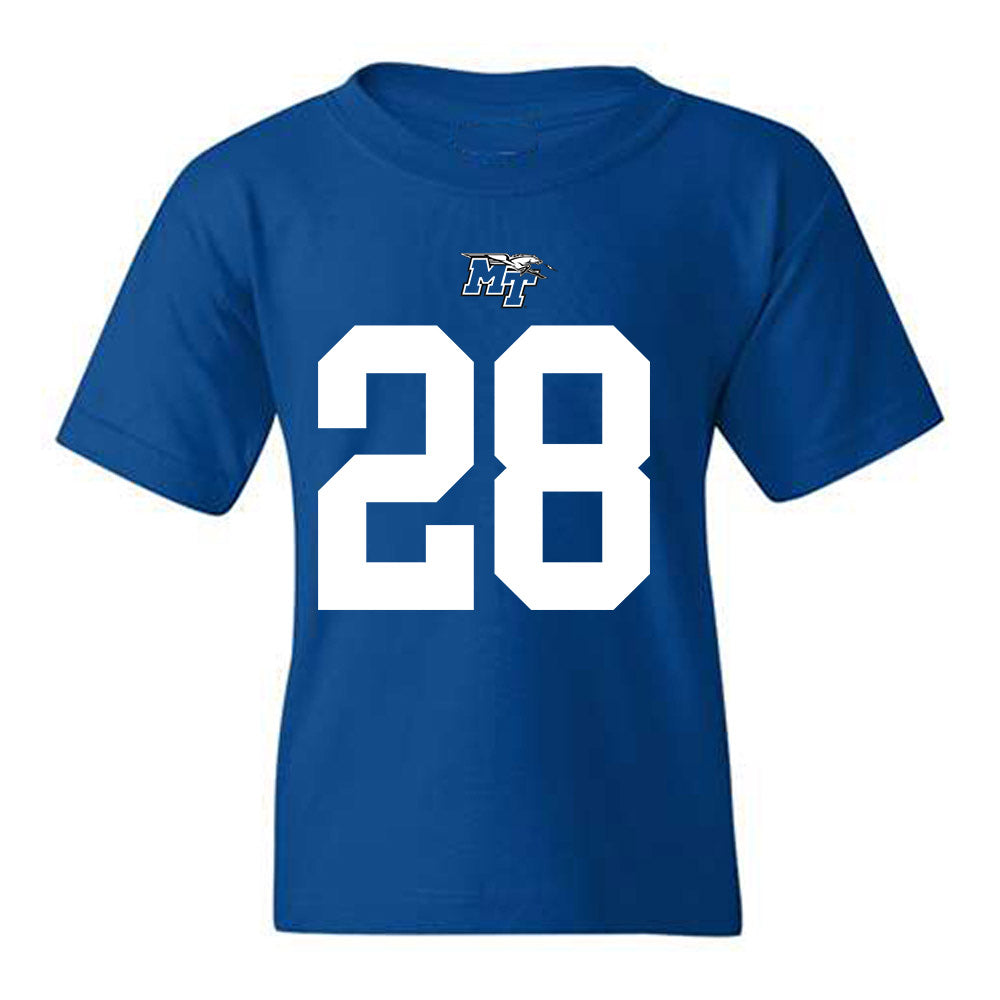 MTSU - NCAA Football : Alan Young - Replica Shersey Youth T-Shirt-0