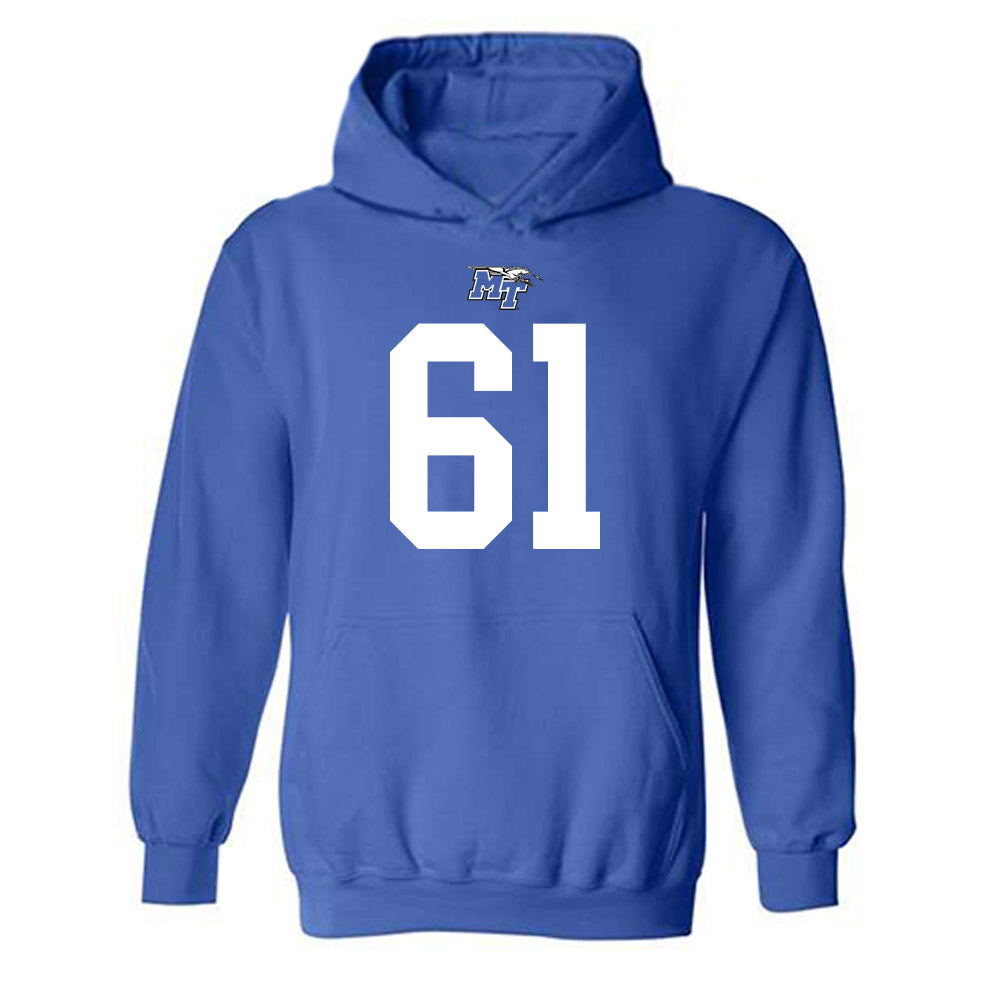 MTSU - NCAA Football : Lantz Peoples - Hooded Sweatshirt