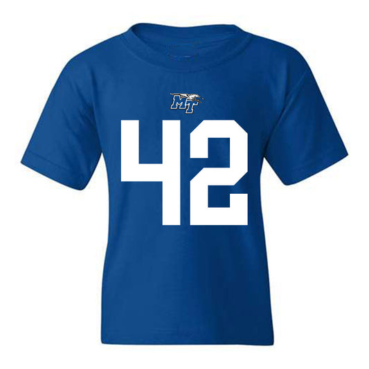 MTSU - NCAA Football : Evan Poticher - Youth T-Shirt