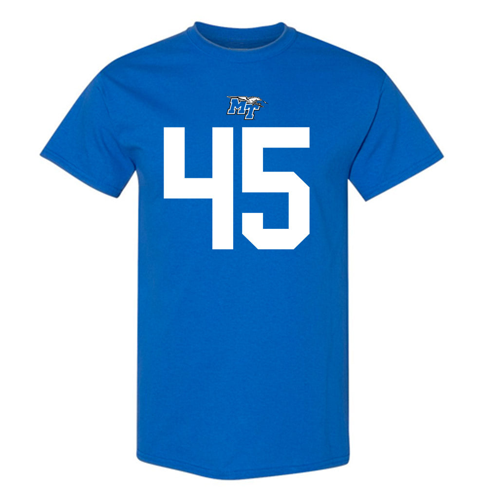 MTSU - NCAA Football : Josiah Moore - Replica Shersey T-Shirt-0