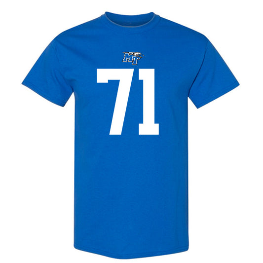 MTSU - NCAA Football : Ellis Adams - Replica Shersey T-Shirt