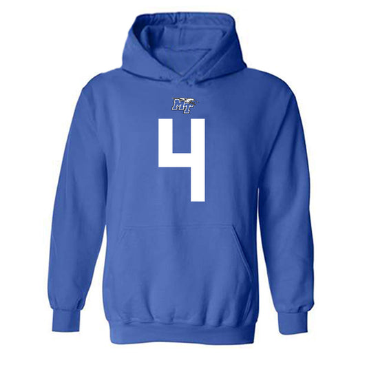 MTSU - NCAA Football : Terry Wilkins - Hooded Sweatshirt