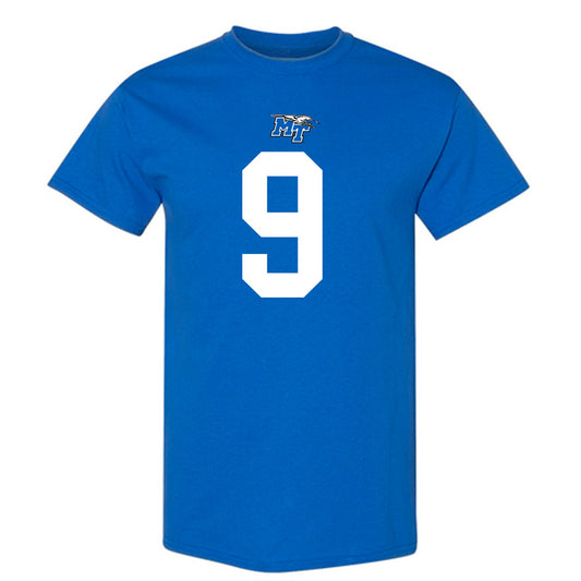 MTSU - NCAA Football : Jekail Middlebrook - Replica Shersey T-Shirt-0