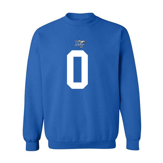 MTSU - NCAA Football : Anthony Bynum - Replica Shersey Crewneck Sweatshirt-0