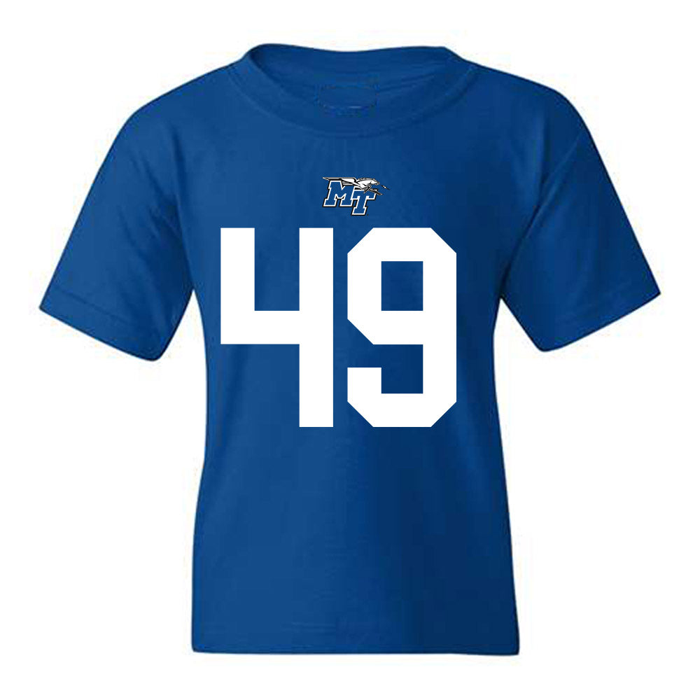 MTSU - NCAA Football : Christopher Ragans Jr - Replica Shersey Youth T-Shirt-0