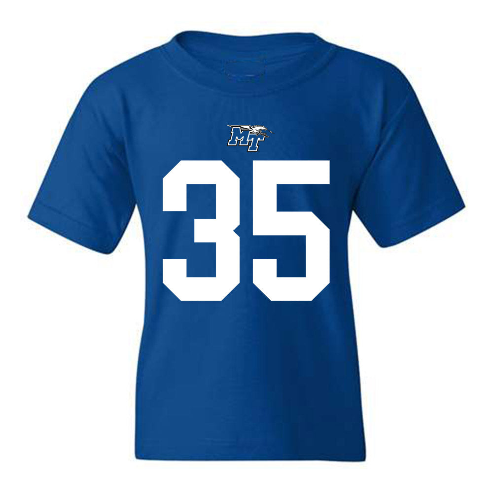 MTSU - NCAA Football : Zachary Benedict - Youth T-Shirt