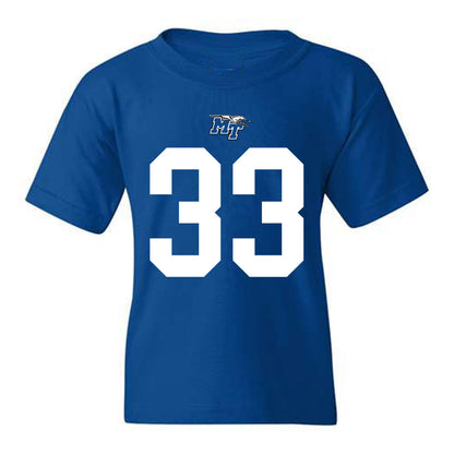 MTSU - NCAA Football : Taylor Ratinaud - Youth T-Shirt