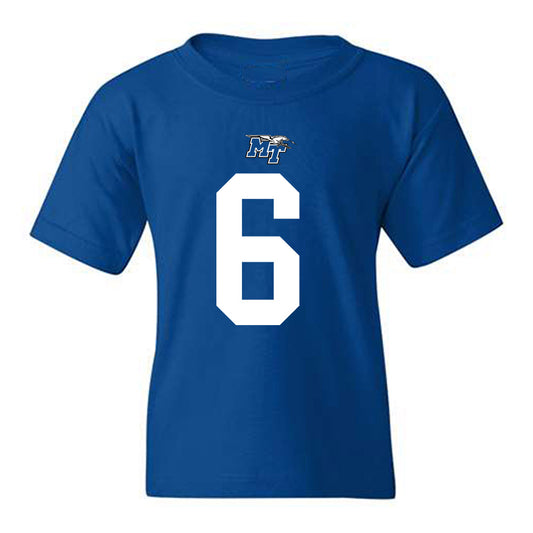 MTSU - NCAA Football : Antoine Jones - Replica Shersey Youth T-Shirt-0