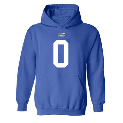 MTSU - NCAA Football : Brian Brewton - Replica Shersey Hooded Sweatshirt