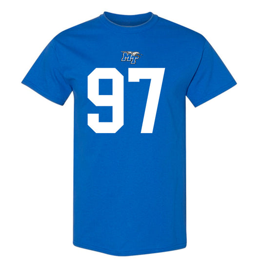 MTSU - NCAA Football : Grant Chadwick - Replica Shersey T-Shirt