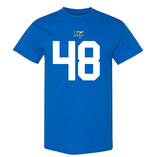 MTSU - NCAA Football : Andrew Cross-Adams - Replica Shersey T-Shirt-0