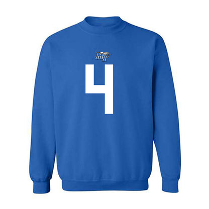 MTSU - NCAA Football : James Monds III - Replica Shersey Crewneck Sweatshirt