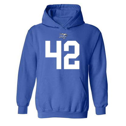 MTSU - NCAA Football : Evan Poticher - Hooded Sweatshirt
